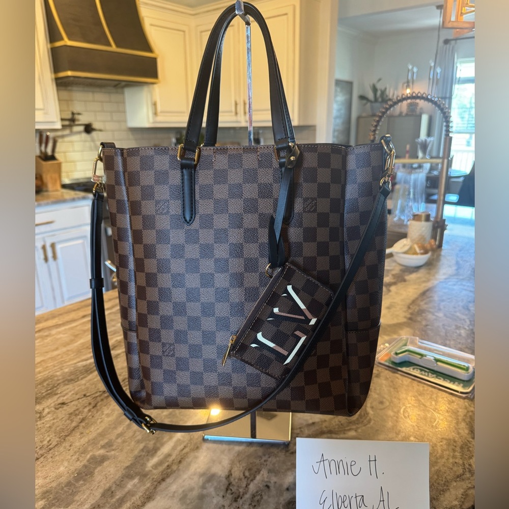SOLD🤎🖤Louis Vuitton Belmont MM Damier Ebene🖤🤎